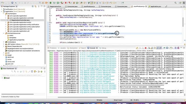 Kafka Spring boot transaction management using SAGA Choreography Pattern | Spring Microservices API смотреть онлайн