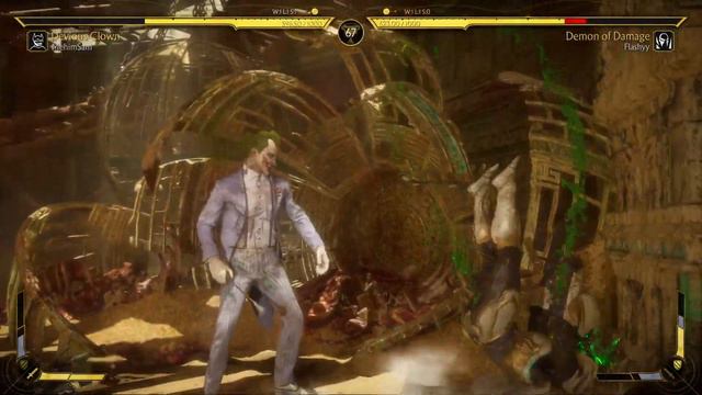 CLUTCH 50% COMBO TO WIN! - Mortal Kombat 11 "Spawn" Kombat League Gameplay Commentary смотреть онлайн