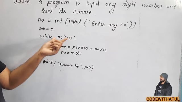 Learn Python - Full Course for Beginners [Tutorial]|| Lecture # 26 || Loop || Reverse number смотреть онлайн