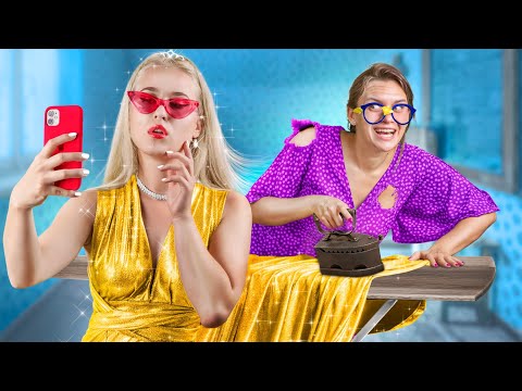 Богатая дочь VS Бедная мама.mp4 смотреть онлайн