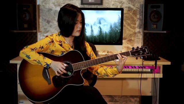 (Tones and I) Dance Monkey - Fingerstyle Guitar Cover Josephine Alexandra Full-HD смотреть онлайн