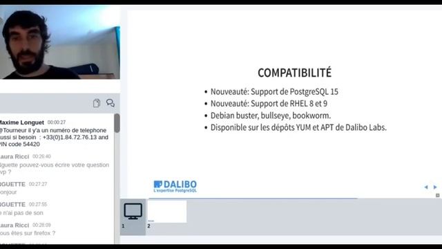 Dalibo Direct n°4 : Administrez vos instances PostgreSQL avec temBoard 8 смотреть онлайн
