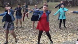 Флешмоб на песню Гузель Уразовой "Бие эйдэ,ике бас"