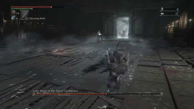 Bloodborne Lady Maria Fight смотреть онлайн