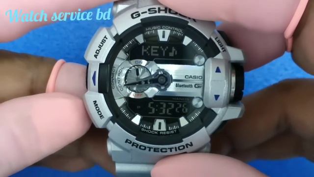 CASIO G-SHOCK GBA-400 (5413) Bluetooth watch Time setting #watchservicebd #casio #G-SHOCK | смотреть онлайн