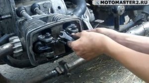 Регулировка клапанов Мотоцикла Днепр МТ