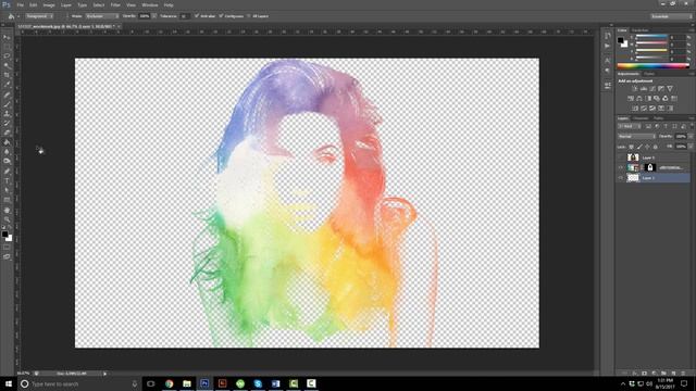Photoshop Watercolor Effect | Photoshop Tutorial смотреть онлайн