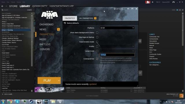 [SOLVED] 0xc0000005 status_access_violation ARMA 3 смотреть онлайн