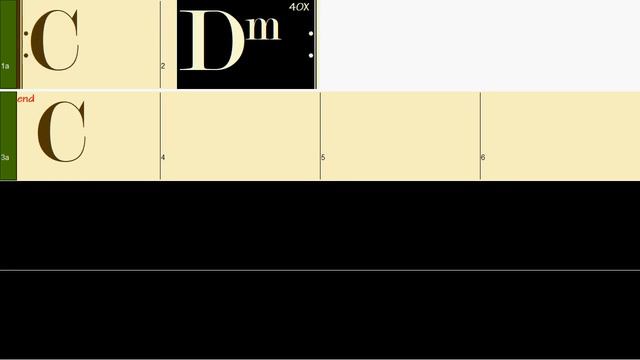 C Dm - 75bpm 2 chords progression backing tracks смотреть онлайн
