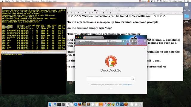 How to Kill a running Process on a Mac смотреть онлайн