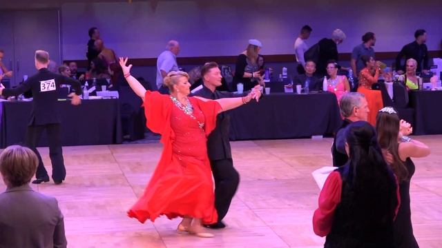 Ohio Star Ball 2023 Bronze Closed Smooth B1 Quarterfinals Tango Frances and Dennis смотреть онлайн