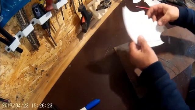 тесак - нож своими руками. cleaver - knife do-it-yourself. смотреть онлайн