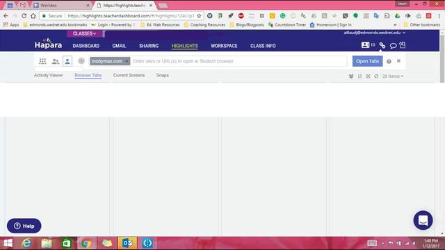 Hapara: Open Tabs and Focused Browsing смотреть онлайн