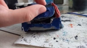 LADA KALINA 2 HATCHBACK из ПЛАСТИЛИНА - Обзор на машину