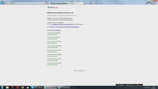 Как бесплатно обновить Nod 32? смотреть онлайн