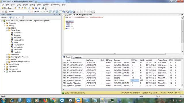 Discussion on Process Admin in Sql Server смотреть онлайн