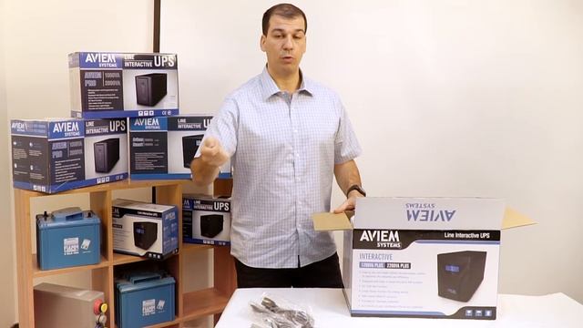 מערכת אל פסק - UPS - Aviem Pro Plus 1200VA смотреть онлайн