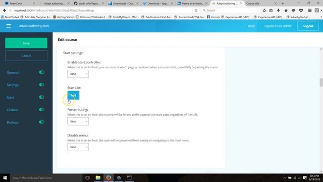 Getting Started with the Adapt Authoring Tool 3/3 смотреть онлайн