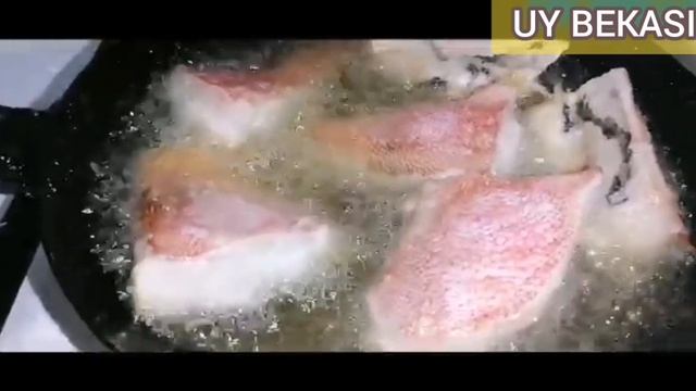 Рыба жареная на солёные воде просто очень вкусно смотреть онлайн