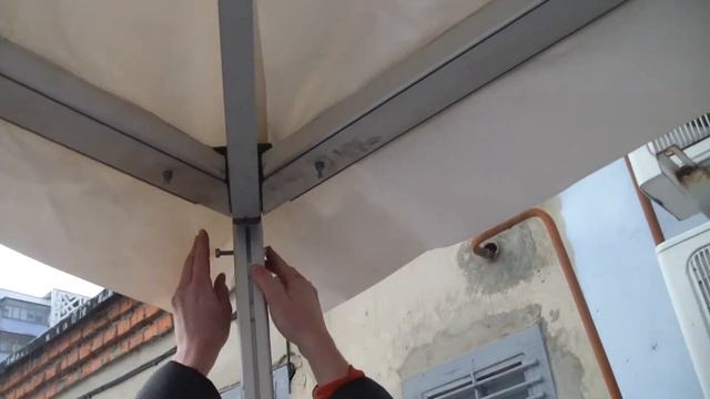 Установка  шатра