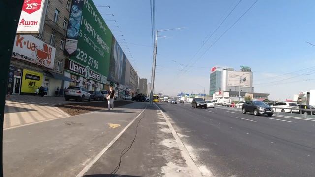 2021-08-17 Будівництво велодоріжки проспект Бандери Київ Bike path construction Bandery Ave Kyiv смотреть онлайн