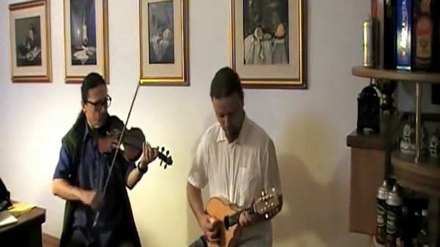Anima Celtica - 2 Irish reels on fiddle and mandolin смотреть онлайн