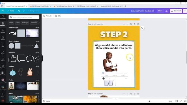 How to Make a 'Breakout' Scroll-stopping Social Post [Example 1] | Canva Tutorials смотреть онлайн