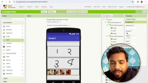 Create a Picture Puzzle Game App in MIT App Inventor 2