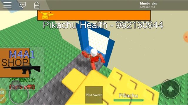 A VERY HUNGRY PIKACHU | Roblox смотреть онлайн