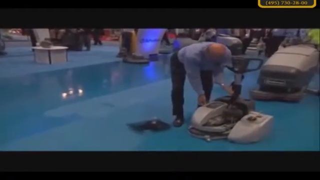 Nilfisk SC 350 - Демонстрация поломоечной машины смотреть онлайн