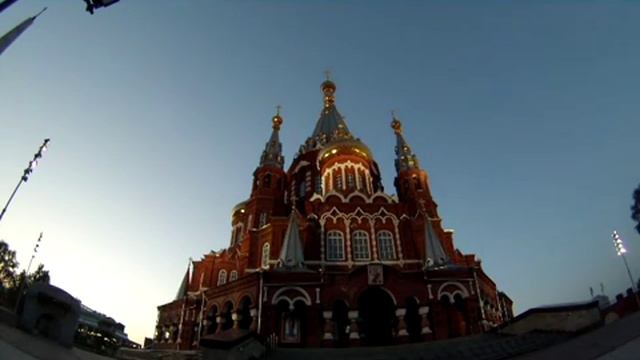 Timelapse GoPro hero 3 white. Свято-Михайловский Собор. смотреть онлайн