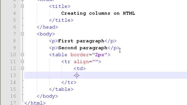 How to Create Web Pages Using HTML : How to Make Columns on a Web Page смотреть онлайн
