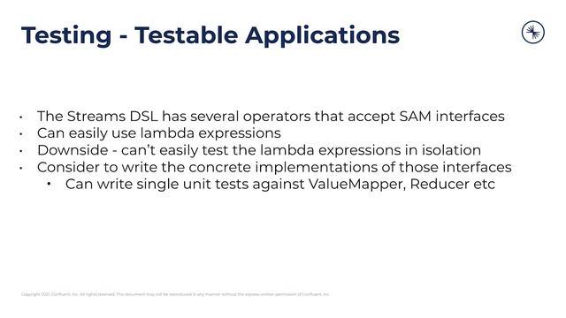 Kafka Streams 101: Testing (2023) смотреть онлайн
