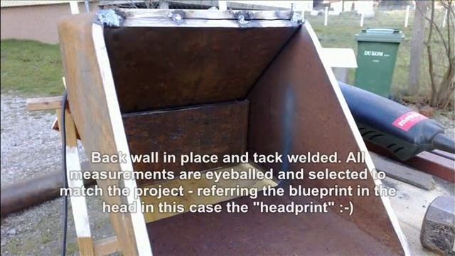 Massive rocket stove heater "Tamed Dragon" - first stage in construction смотреть онлайн