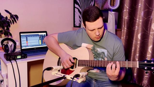 The Weeknd - Blinding Lights | Fingerstyle guitar cover смотреть онлайн