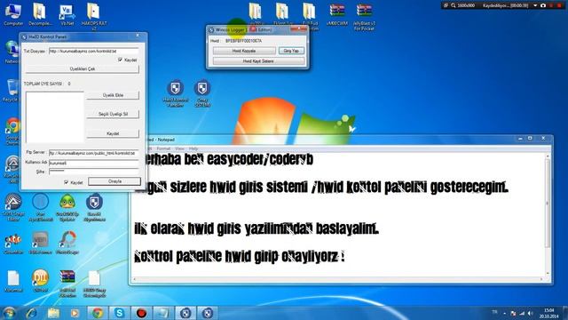 Hwid Giris Sistemi Ve Kontrol Paneli смотреть онлайн