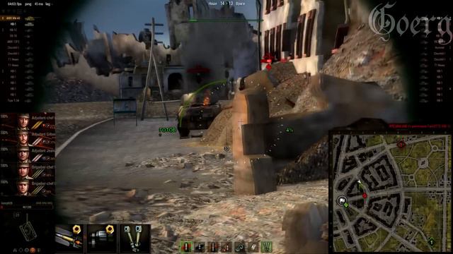 World of Tanks AMX M4 45 Мастер. 0.8.3 Руинберг, Встречный бой. смотреть онлайн
