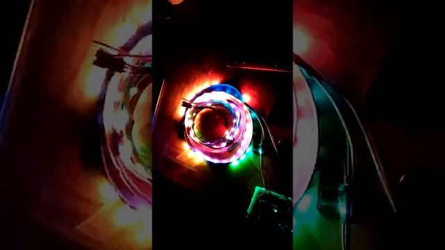 Моя самодельная цветомузыка на ардуино и светодиодной ленте !!! смотреть онлайн