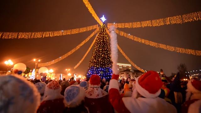 Зажжение елки на ленина смотреть онлайн