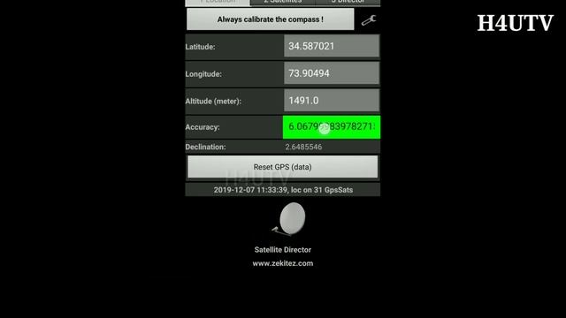 How To Set Dish Antenna With Android Satellite Finder | Satellite Finder | Satellite Dish Setting