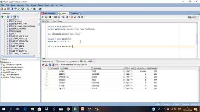 VÍDEO 2 - ORACLE - PLSQL - CONDICIÓN WHERE смотреть онлайн