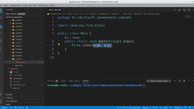 Java Advance #29 - Ler um arquivo txt com uma linha de código! Stream смотреть онлайн