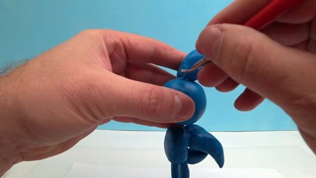 СОНИК превращается в SONIC.EXE ➤ Лепим из пластилина. Учебное пособие. SONIC смотреть онлайн