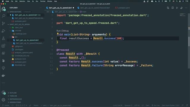 Freezed Unions in Dart | Flutter Dart Tutorial #37 смотреть онлайн