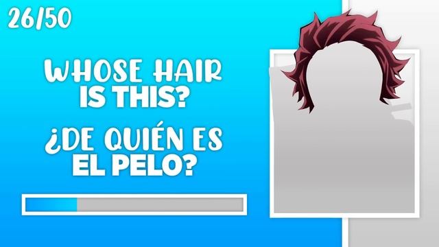 ADIVINA el PELO del PROTAGONISTA de ANIME - 50 Personajes | TEST ANIME | Prueba OTAKU | Anime QUIZ смотреть онлайн
