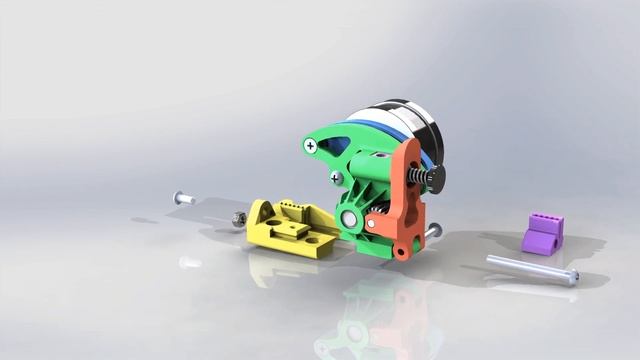 "Alien" direct extruder for FlyingBear Ghost 4/4s/5 смотреть онлайн