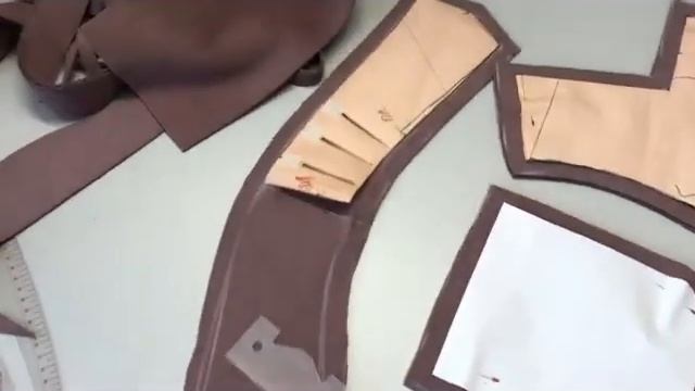 Как декатировать двухслойную пальтовку, раскрой, примерка.3 часть смотреть онлайн