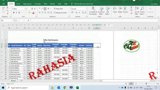 Cara Membuat Watermark di Excel - Belajar Excel смотреть онлайн