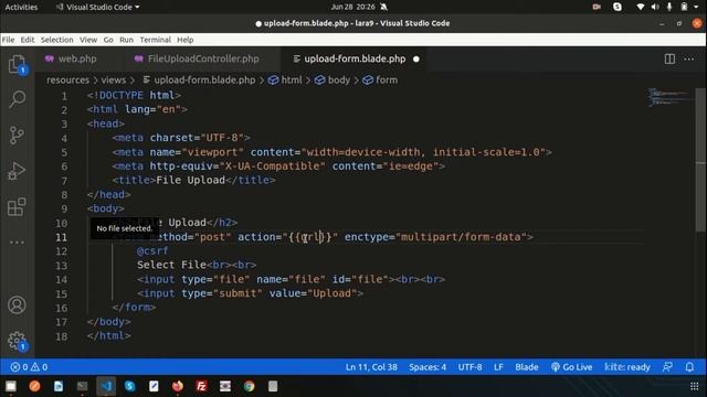 How to upload file in laravel | Laravel File Upload | Laravel 9 | Laravel Tutorial | Learning Point смотреть онлайн