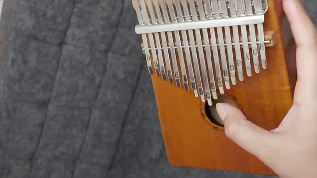 Snowfall - Øneheart X Reidenshi - Kalimba Tutorial #kalimbatutorial